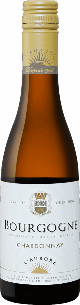 Вино Chardonnay Bourgogne AOC Lugny L’Aurore 2018 0.375л