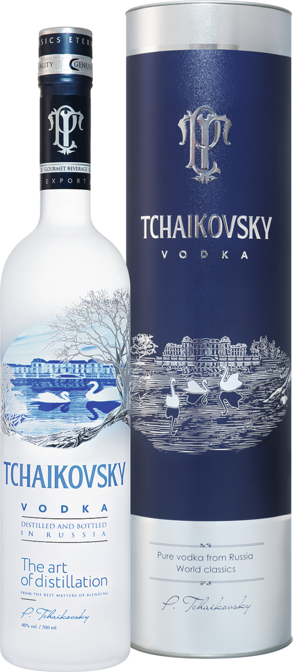 Водка Tchaikovsky (gift box) 0.7л