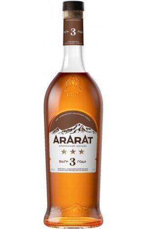 Коньяк Арарат 3 Звезды, 0.7 л